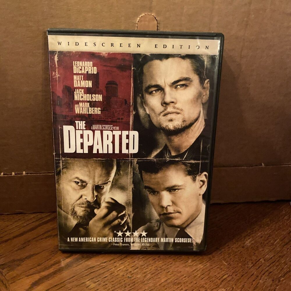 The Departed (DVD, 2006) DiCaprio Wahlberg Damon Sheen Nicholson Scorsese Oscar